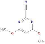 2-Pyrimidinecarbonitrile, 4,6-dimethoxy-