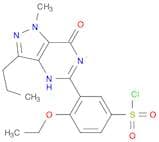 Benzenesulfonyl chloride, 3-(6,7-dihydro-1-methyl-7-oxo-3-propyl-1H-pyrazolo[4,3-d]pyrimidin-5-yl)…
