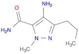 1H-Pyrazole-5-carboxamide, 4-amino-1-methyl-3-propyl-