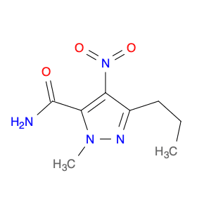 1H-Pyrazole-5-carboxamide, 1-methyl-4-nitro-3-propyl-