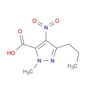 1H-Pyrazole-5-carboxylic acid, 1-methyl-4-nitro-3-propyl-