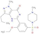 7H-Pyrazolo[4,3-d]pyrimidin-7-one, 5-[2-ethoxy-5-[(4-methyl-1-piperazinyl)sulfonyl]phenyl]-1,6-dih…