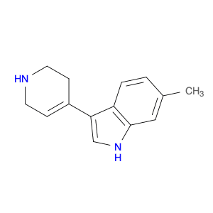 6-methyl-3-(1,2,3,6-tetrahydropyridin-4-yl)-1H-indole
