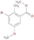 Methyl 3-bromo-5-methoxy-2-methylbenzoate