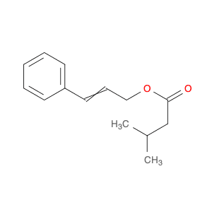 Butanoic acid, 3-methyl-, 3-phenyl-2-propen-1-yl ester