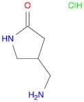 2-​Pyrrolidinone, 4-​(aminomethyl)​-​, hydrochloride (1:1)