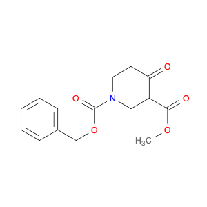 1,3-Piperidinedicarboxylic acid, 4-oxo-, 3-methyl 1-(phenylmethyl) ester