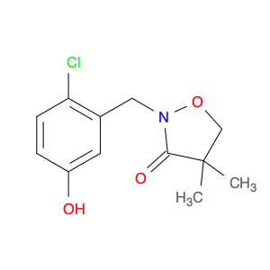 2-[(2-chloro-5-hydroxyphenyl)methyl]-4,4-dimethyl-1,2-oxazolidin-3-one