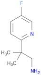 2-(5-Fluoropyridin-2-yl)-2-methylpropan-1-amine