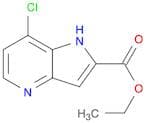 1H-Pyrrolo[3,2-b]pyridine-2-carboxylic acid, 7-chloro-, ethyl ester