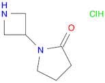 2-Pyrrolidinone, 1-(3-azetidinyl)-, hydrochloride (1:1)