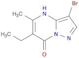 3-Bromo-6-ethyl-5-methylpyrazolo[1,5-a]pyrimidin-7(4H)-one
