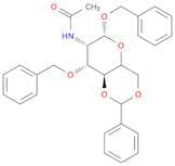 β-D-Glucopyranoside, phenylmethyl 2-(acetylamino)-2-deoxy-3-O-(phenylmethyl)-4,6-O-(phenylmethylen…