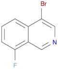 Isoquinoline, 4-bromo-8-fluoro-