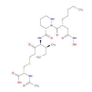 L-Cysteine, N-acetyl-S-[(4S,5S)-4-[[[(3S)-hexahydro-2-[(2R)-2-[2-(hydroxyamino)-2-oxoethyl]-1-oxoh…