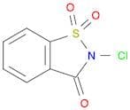 1,2-Benzisothiazol-3(2H)-one, 2-chloro-, 1,1-dioxide