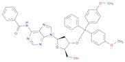 N-{9-[(2R,4S,5R)-4-[bis(4-methoxyphenyl)(phenyl)methoxy]-5-(hydroxymethyl)oxolan-2-yl]-9H-purin-6-…