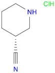 3-Piperidinecarbonitrile, hydrochloride (1:1), (3R)-