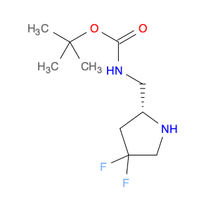 tert-Butyl n-([(2r)-4,4-difluoropyrrolidin-2-yl]methyl)carbamate