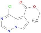 ethyl 4-chloropyrrolo[2,1-f][1,2,4]triazine-5-carboxylate