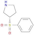 (S)-3-(Phenylsulfonyl)pyrrolidine