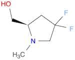 2-Pyrrolidinemethanol, 4,4-difluoro-1-methyl-, (2R)-