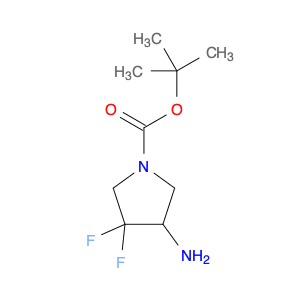1-​Pyrrolidinecarboxyli​c acid, 4-​amino-​3,​3-​difluoro-​, 1,​1-​dimethylethyl ester