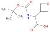 3-Oxetaneacetic acid, α-[[(1,1-dimethylethoxy)carbonyl]amino]-
