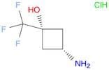 cis-3-Amino-1-(trifluoromethyl)cyclobutanol hydrochloride