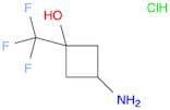 Cyclobutanol, 3-amino-1-(trifluoromethyl)-, hydrochloride (1:1)
