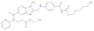β-Alanine, N-[[2-[[[4-[[[(hexyloxy)carbonyl]amino]carbonyl]phenyl]amino]methyl]-1-methyl-1H-benzim…