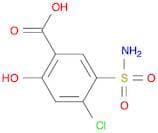 Benzoic acid, 5-(aminosulfonyl)-4-chloro-2-hydroxy-