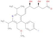 6-Heptenoic acid, 7-[4-(4-fluorophenyl)-5-(methoxymethyl)-2,6-bis(1-methylethyl)-3-pyridinyl]-3,5-…