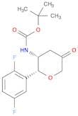 N-[(2R,3R)-2-(2,5-Difluorophenyl)tetrahydro-5-oxo-2H-pyran-3-yl]carbamic Acid 1,1-Dimethylethyl Es…
