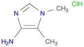 1H-Imidazol-4-amine, 1,5-dimethyl-, hydrochloride (1:1)