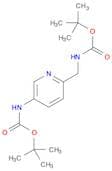 Carbamic acid, N-[6-[[[(1,1-dimethylethoxy)carbonyl]amino]methyl]-3-pyridinyl]-, 1,1-dimethylethyl…
