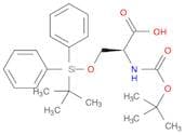 (S)-2-(tert-Butoxycarbonylamino)-3-(tert-butyldiphenylsilyloxy)propanoic acid