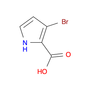 1H-Pyrrole-2-carboxylic acid, 3-bromo-