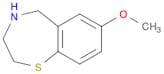 1,4-Benzothiazepine, 2,3,4,5-tetrahydro-7-methoxy-