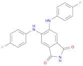 1H-ISOINDOLE-1,3(2H)-DIONE, 5,6-BIS[(4-FLUOROPHENYL)AMINO]-