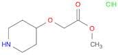 (Piperidin-4-yloxy)-acetic acid methyl ester HCl