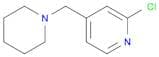 Pyridine, 2-chloro-4-(1-piperidinylmethyl)-