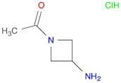 Ethanone, 1-(3-amino-1-azetidinyl)-, hydrochloride (1:1)