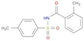 2-methyl-N-(4-methylbenzenesulfonyl)benzamide