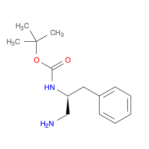 Carbamic acid, N-[(1S)-1-(aminomethyl)-2-phenylethyl]-, 1,1-dimethylethyl ester