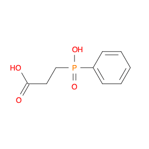 Propanoic acid, 3-(hydroxyphenylphosphinyl)-