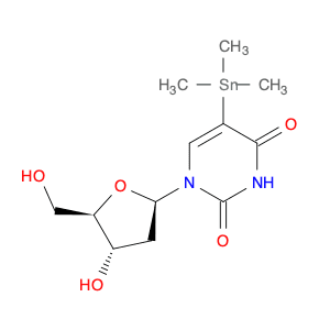Uridine, 2'-deoxy-5-(trimethylstannyl)-