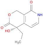 1H-Pyrano[3,4-c]pyridine-3,8(4H,7H)-dione, 4-ethyl-4-hydroxy-, (4S)-