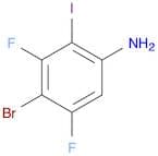 Benzenamine, 4-bromo-3,5-difluoro-2-iodo-