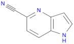 1H-Pyrrolo[3,2-b]pyridine-5-carbonitrile(9CI)